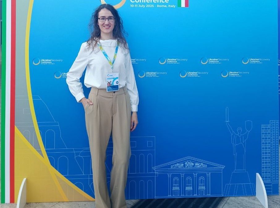 Викладачка університету – учасниця Ukraine Recovery Conference 2025